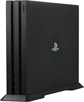 Photo 1 of Vertical Stand for PS4 Pro, Built-in Cooling Vents and Non-Slip Feet