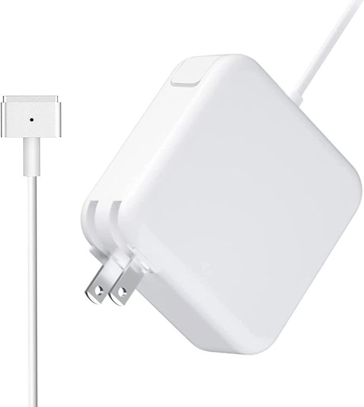 Photo 1 of Mac Book Pro Charger, 60W Power Adapter T-Type Magnetic Connector Charger Compatible with Mac Book Pro Retina 13 Inch and Mac Book Air (Later 2012)
