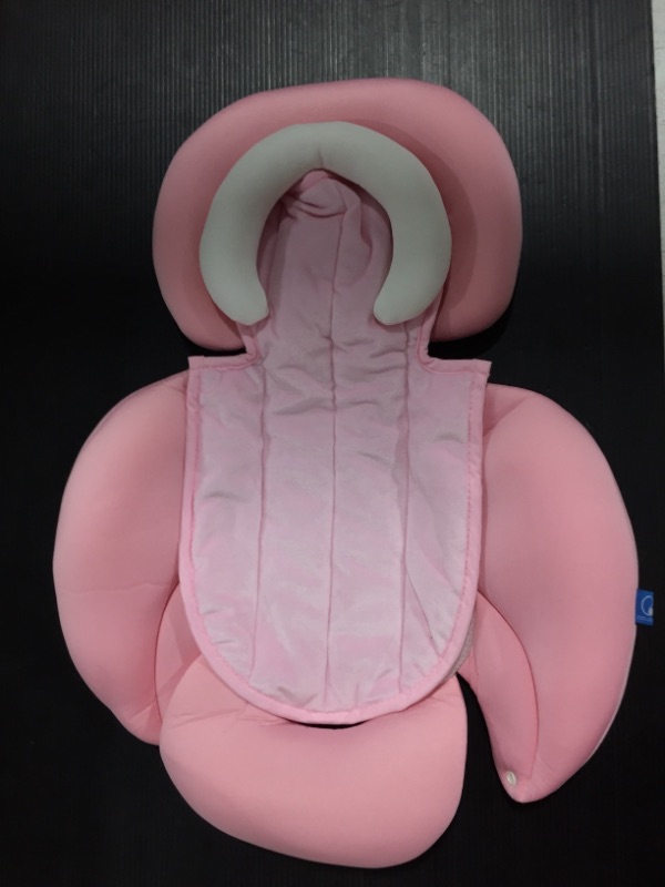 Photo 2 of COOLBEBE New 2-in-1 Head and Body Supports for Baby Newborn Infants - Extra Soft Stroller Cushion Pads Car Seat Insert