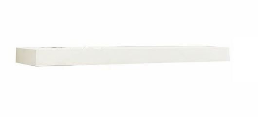 Photo 1 of 24" Floating Shelf Wall Mounted Hidden Brackets White - Inplace

