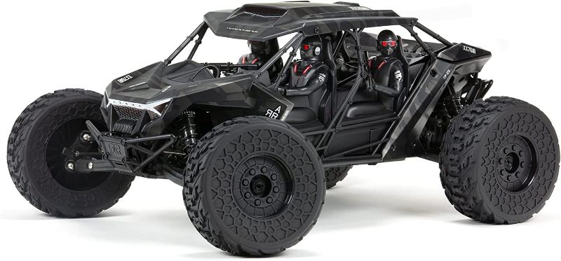 Photo 1 of ****Not functional has a broken front hub and somethings wrong with the steering***ARRMA RC Truck 1/7 FIRETEAM 6S 4WD BLX Speed Assault Vehicle RTR (***Batteries and Charger Not Included***), ARA7618T1, Black
