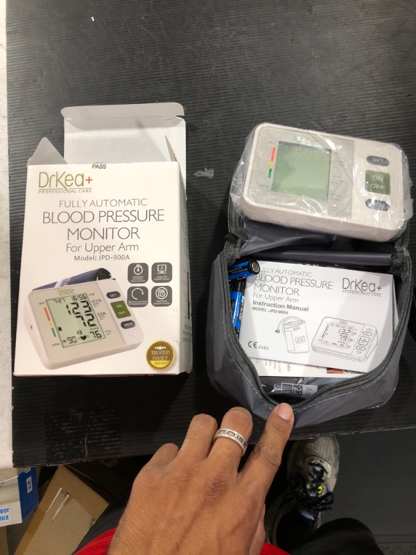 Photo 2 of Blood Pressure Monitor Upper Arm - Fully Automatic Blood Pressure Machine Large Cuff Kit - Digital BP Monitor for Adult