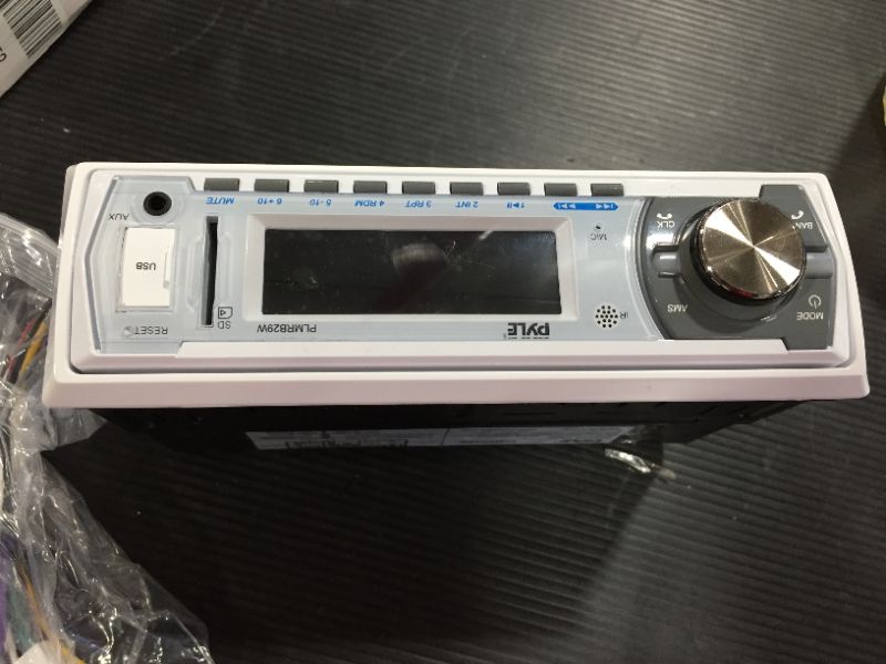 Photo 1 of  Single-din In-dash digitl Marine Stereo Receiver With (white)
