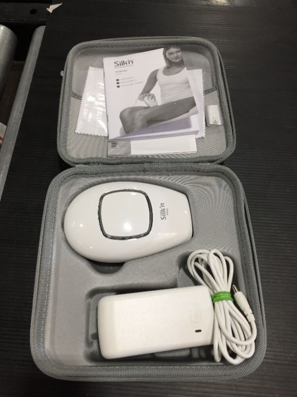 Photo 2 of Silk’n Infinity - At Home Permanent Hair Removal for Women and Men, Lifetime of Pulses, No Refill Cartridge Needed, Unlimited Flashes - IPL Laser Hair Removal System
