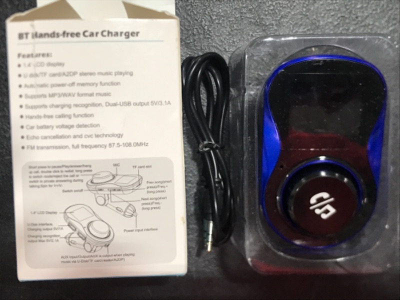 Photo 2 of BT hands Free Car Charger