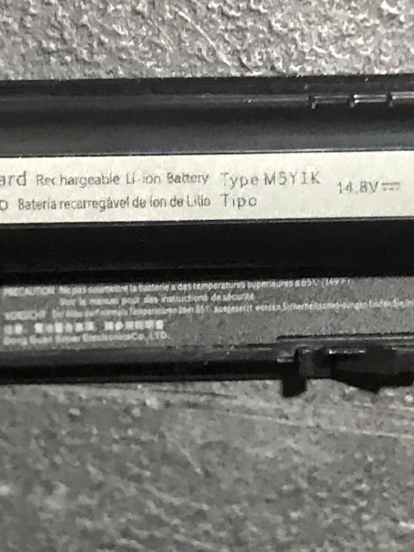 Photo 4 of SLE 14.8V 40WH M5Y1k Battery for Dell Inspiron 3451 3551 5558 5758 M5Y1K Vostro 3458 3558 Inspiron 14 15 3000 Series