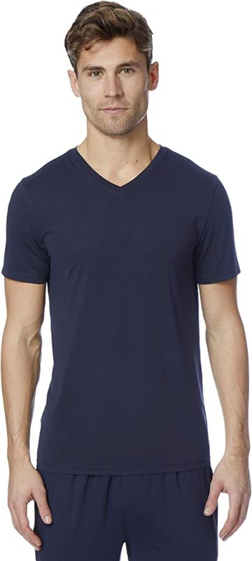 Photo 1 of 32 DEGREEES Men's Cool Classic Vneck T-Shirt | Anti-Odor | 4-Way Stretch | Moisture Wicking XXXL
