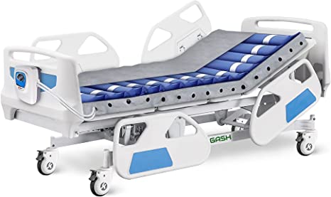 Photo 1 of 5 INCH Tubular AIR Mattress – for Pressure ulcers and Bed sores – Variable Inflatable Pump System with CPR Handle – Twin Size
