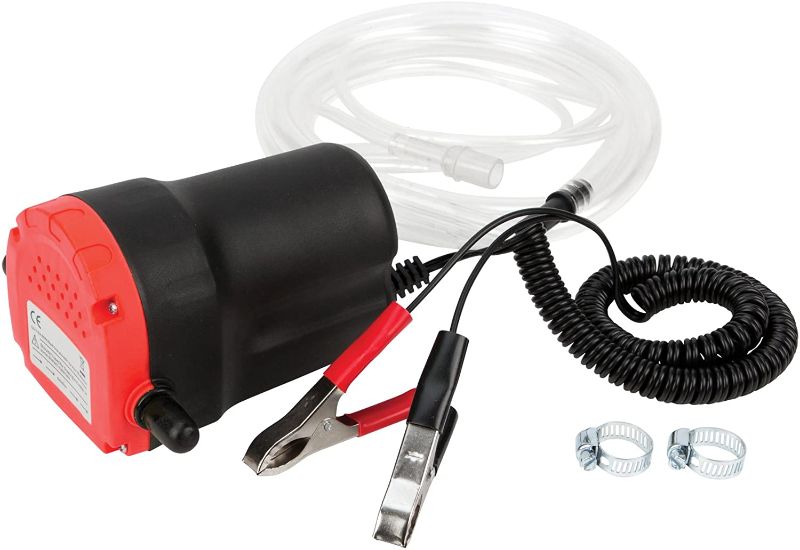 Photo 1 of Performance Tool W54170 Electronic Oil Extraction Pump for Removing Vehicle Fluids, Black, 12-volt
