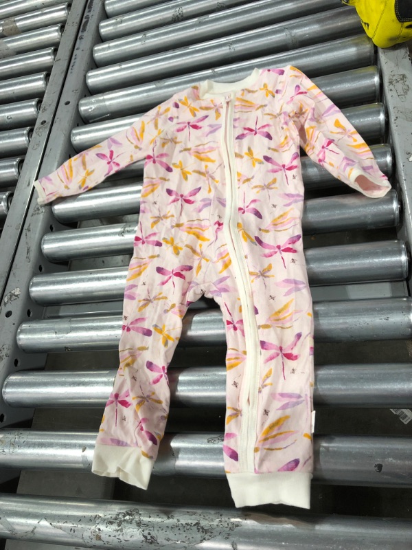 Photo 2 of Dragonfly Organic Baby Zip Front Jumpsuit 12M