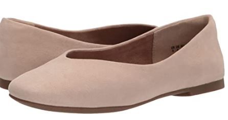 Photo 1 of Amazon Essentials Women's Square-Toe Ballet Flat 7.5