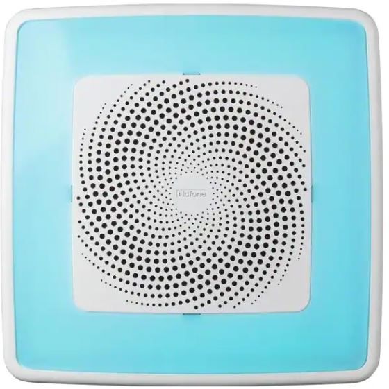 Photo 1 of Broan-NuTone ChromaComfort 110 CFM Ceiling Bathroom Exhaust Fan w/ Customizable Multi-Color LEDs and Smart Phone App