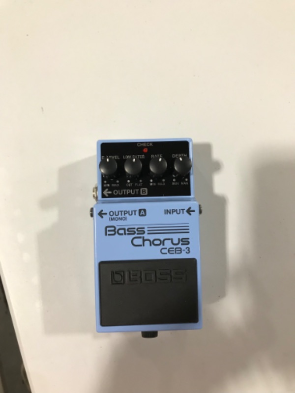 Photo 1 of BOSS Bass Chorus Guitar Pedal (CEB-3)
