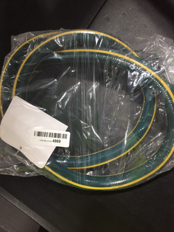 Photo 2 of 3/4 in. x 6 ft. Short Garden Hose, No Leaking, Green Lead-Hose Male/Female Solid Brass Fitting for Reel Cart, Water Softener, Dehumidifier, Camp RV Filter, Janitor Sink Hose #H165B21