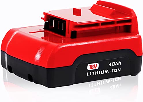 Photo 1 of ?Lithium-ion | NOT Ni-Mh? 18V 3000mAh Replacement Battery for Porter Cable 18V Lithium Battery Compatible with PC18B PC18BL PCC489N PC18B-2 18V Cordless Tools Battery
