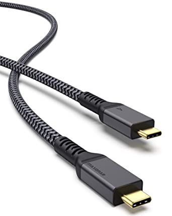 Photo 1 of [6.6Ft] USB4 Cable Compatible with Thunderbolt Devices, Maxonar USB4 Cable 40Gbps with 100W Charging and 8K/5K@60Hz or Dual 4K Video Compatible with Thunderbolt Monitor, Docking Stations and More
