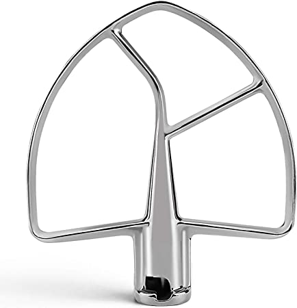 Photo 1 of 7&8 Quart Flat Beater Stainless steel mixing head W10376294 NSF Certified fit for Kitchen-Aid-Stand Mixer
