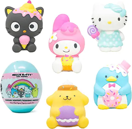 Photo 1 of Hamee Sanrio Hello Kitty and Friends [Surprise Blind Capsule] Cute Water Filled Squishy Toy [Birthday Gift Bags, Party Favors, Gift Basket Filler, Stress Relief Toys] - Surprise (Random - 1 PC.)
