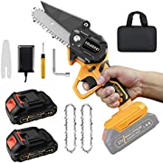 Photo 1 of 4 Inch Electric Small handheld Chain saw Kit