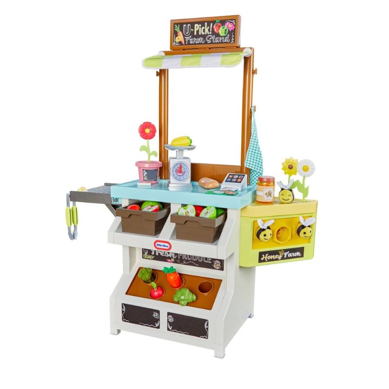 Photo 1 of Little Tikes Toy Furniture Multicolor - Three-in-One Garden Table Market Play Set
