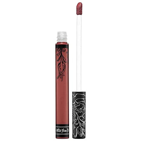 Photo 1 of Everlasting Liquid Lipstick - Lolita - Chestnut Rose - Kat Von D
