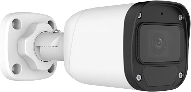 Photo 1 of 5MP Outdoor POE Security Camera, Outside Bullet Surveillance Camera with 98ft Night Vision, IP67 Waterproof, Motion Detection and Alarm, Built-in Mic, Work with NVR
