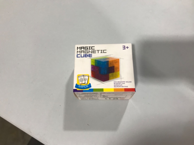 Photo 2 of Magnetic Building Blocks Magic Magnetic 3D Puzzle Cubes