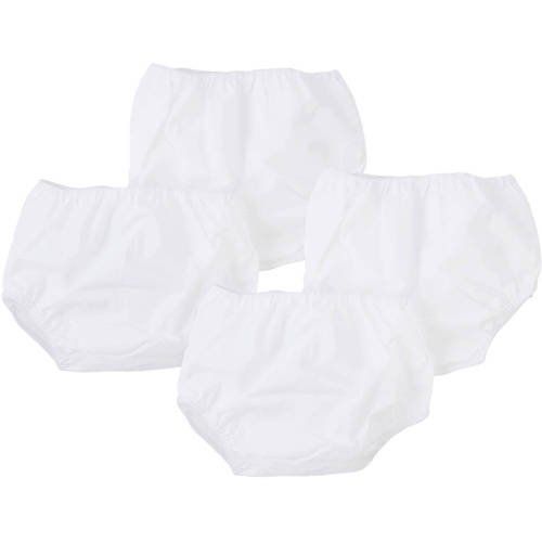 Photo 1 of Gerber Baby Toddler Unisex White Waterproof Pants, 4-Pack, 2T