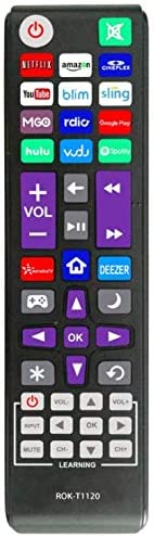 Photo 1 of New Universal Remote fit for All Roku TV(JVC/RCA/Philips/Element/LG/TCL and More), Roku Box/Player/Express, Bose Wave I/II/III/IV and Apple 1/2/3 Generations [NOT for Roku Stick]
