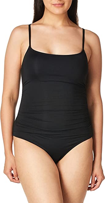 Photo 1 of Anne Cole Women's Shirred Maillot Solid One-Piece Swimsuit
SIZE 6