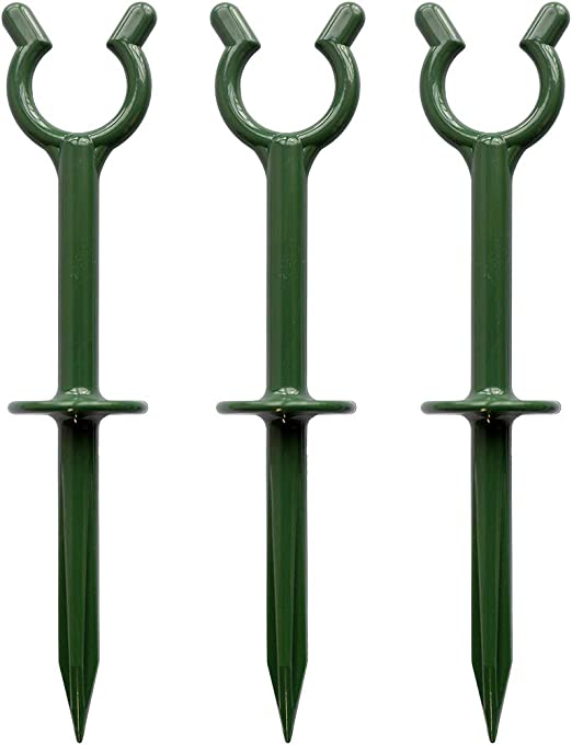 Photo 1 of BAOLONG Garden Hose Guide Holder Hose Support Lawn Saver Set of 10 for Garden/Lawn/Yard(Fit in 5/8”Hoses)
