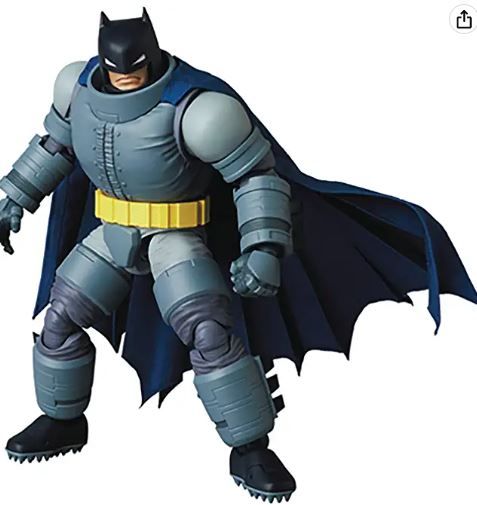 Photo 1 of Medicom The Dark Knight Returns: Armored Batman Mafex Action Figure, Multicolor
