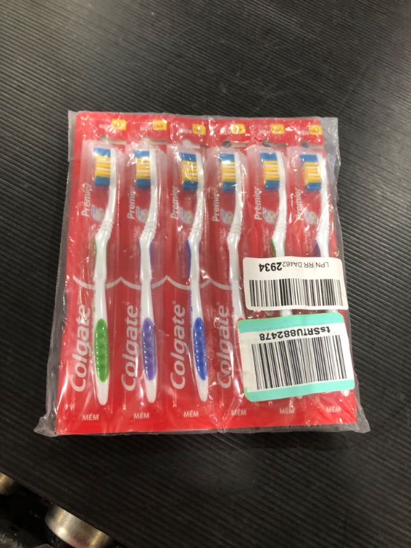 Photo 2 of 12 Pack Colgate Premier Classic Clean Deep Dental Cleanse Manual Toothbrush