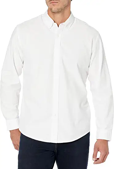 Photo 1 of [Size XL]  Mens Button Down White Dress Shirt- Amazon Essentials