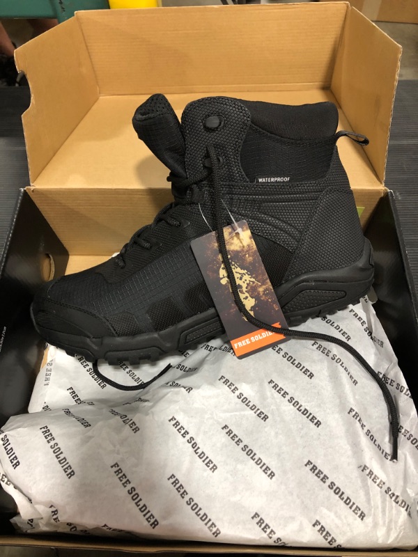 Photo 2 of [Size 13] FREE SOLDIER Men's Waterproof Hiking Boots