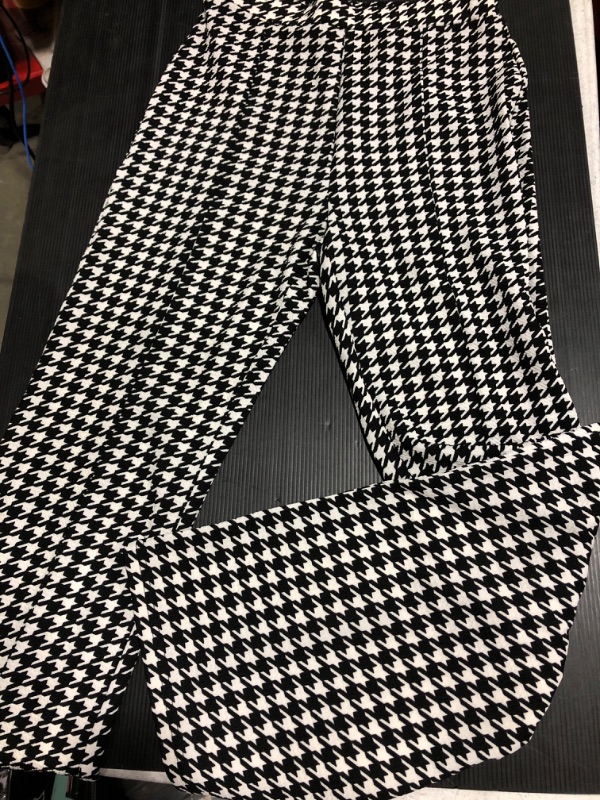 Photo 2 of [Size 6] Ladies Dress Pants [Houndstooth Black and White]