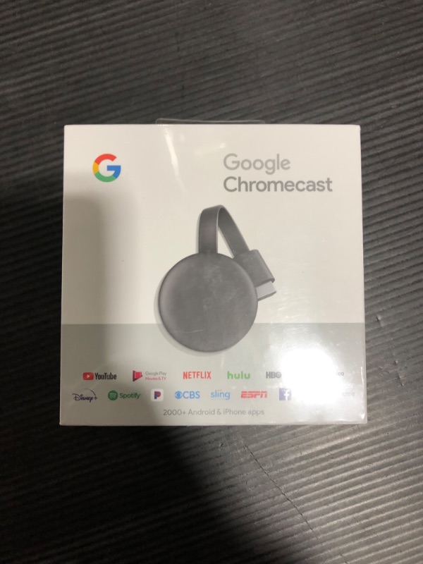 Photo 2 of Novo Google Chromecast 3 Hdmi Para Android, PC, MACeIOS
