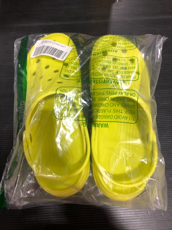 Photo 1 of [Size 8] Mens Rubber Clogs [Yellow]