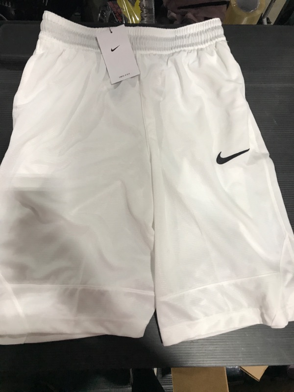 Photo 2 of [Size S] Nike Dri-FIT Icon Shorts [White]