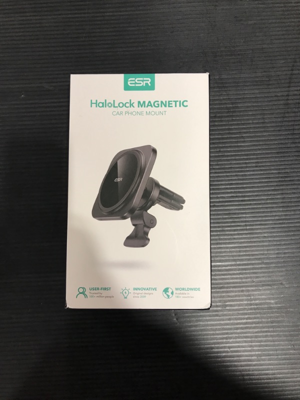 Photo 2 of HaloLock MagSafe Car Phone Mount, Compatible with iPhone 13/13 Pro/13 mini/13 Pro Max/12/12 Pro/12 mini/12 Pro Max, Dashboard and Air Vent Phone Holder