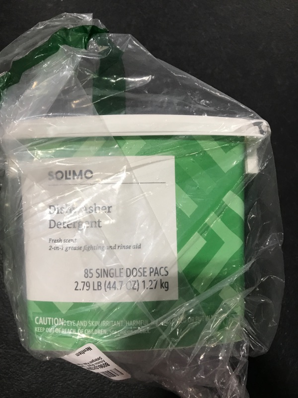 Photo 2 of Amazon Brand – Solimo Dishwasher Detergent Pacs