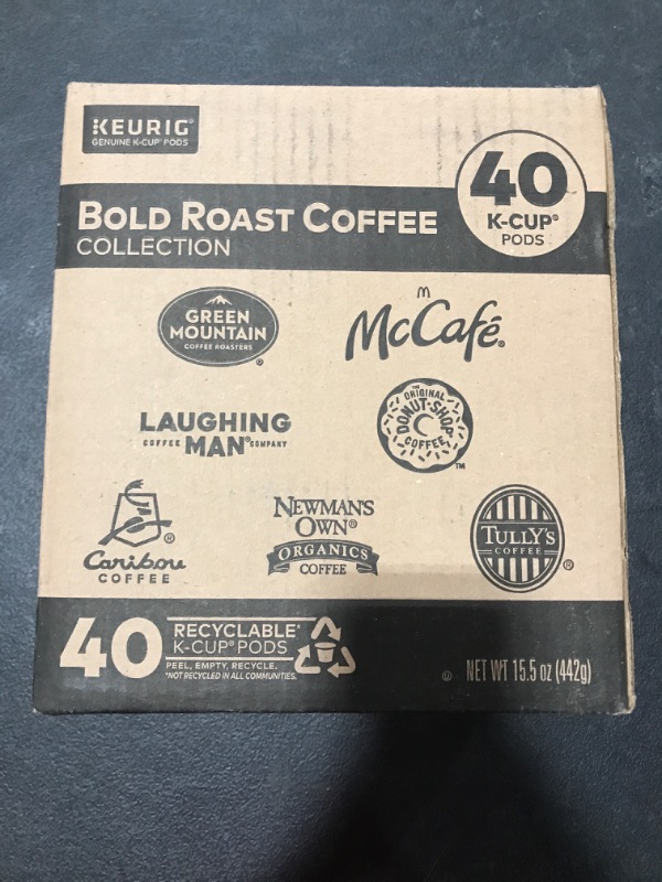 Photo 2 of 40 Ct Keurig Bold Roast Coffee Collection Variety Pack K-Cup ® Pods. Coffee - Kosher Single Serve Pods [EXP 4-22]