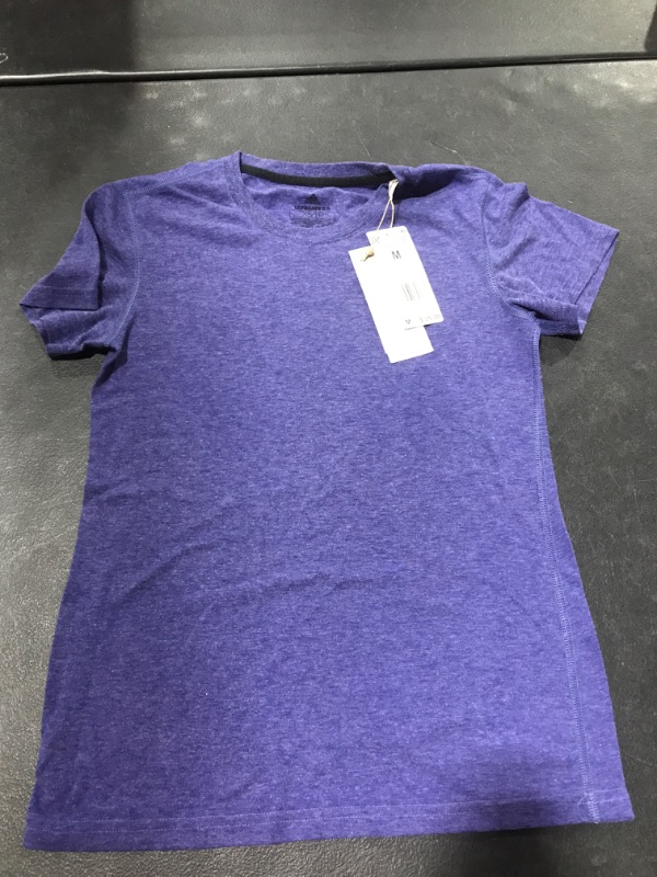 Photo 1 of [Size M] adidas Women's Essentials Slim 3-Stripes Tee