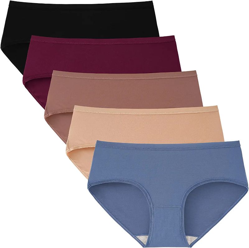 Photo 1 of [Size M] INNERSY Women's Soft & Thin No Show Modal Underwear Quick Dry Panties for Summer 5-Pack