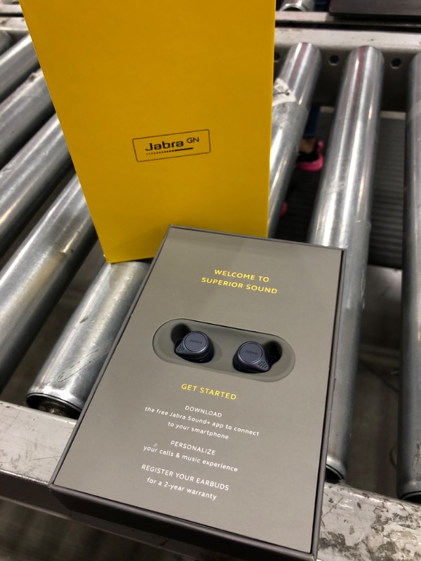 Photo 2 of Jabra Elite Active 75t True Wireless Earbuds Navy