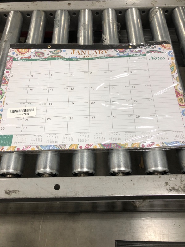 Photo 2 of 2022-2023 Desk Calendar - May 2022 - June 2023, Desk Calendar 2022-2023 Cover 14 Months Large Monthly, 16.8" × 12", Desk Pad, Large Ruled Blocks, Notes, Best Desk Calendar for Organizing
