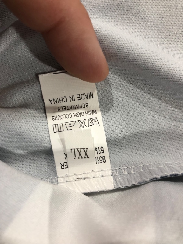 Photo 2 of [Size XXL] Remelon Womens Stripe Print 2 Piece Outfits Jumpsuits Long Sleeve Button Shirt Tie Crop Top Skinny Long Pants Set