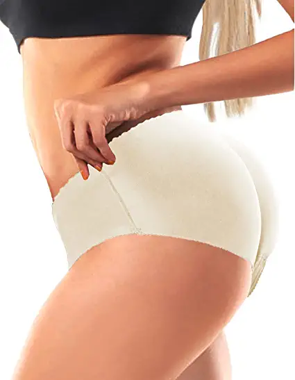 Photo 1 of [Size M] Fake Butt Pads for Women Bigger Butt Padded Underwear Butt Enhancer Underwear Shaper Butt Lifter Panties Hip Shapewear [Beige]