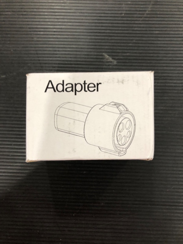 Photo 2 of [Only for Tesla Owners] Max Green J1772 to Tesla Charging Adapter 60 Amp / 250V AC - Compatible with SAE J1772 Charger (Black)