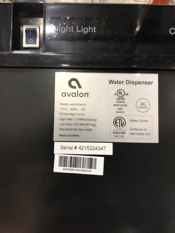 Photo 3 of Avalon 3 Temperature Water Cooler Dispenser